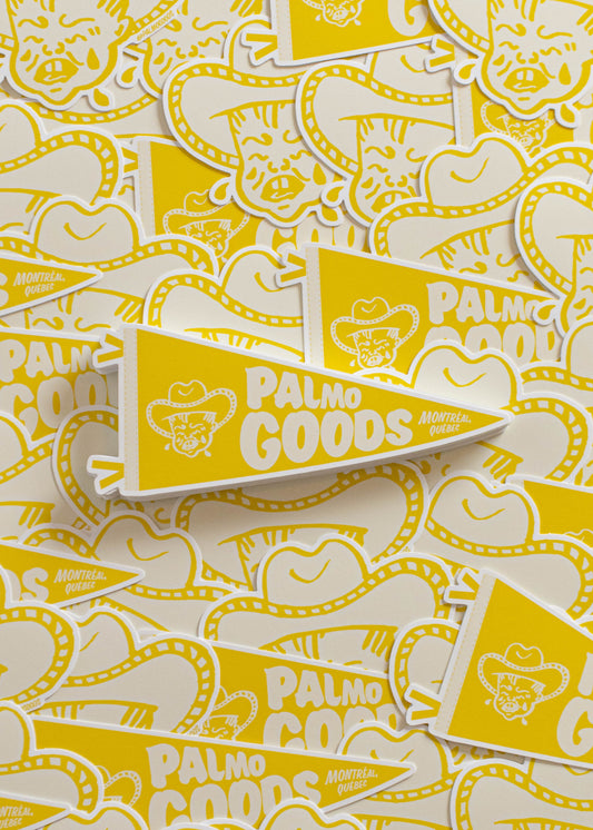 Palmo Goods Sticker Pack - Yellow