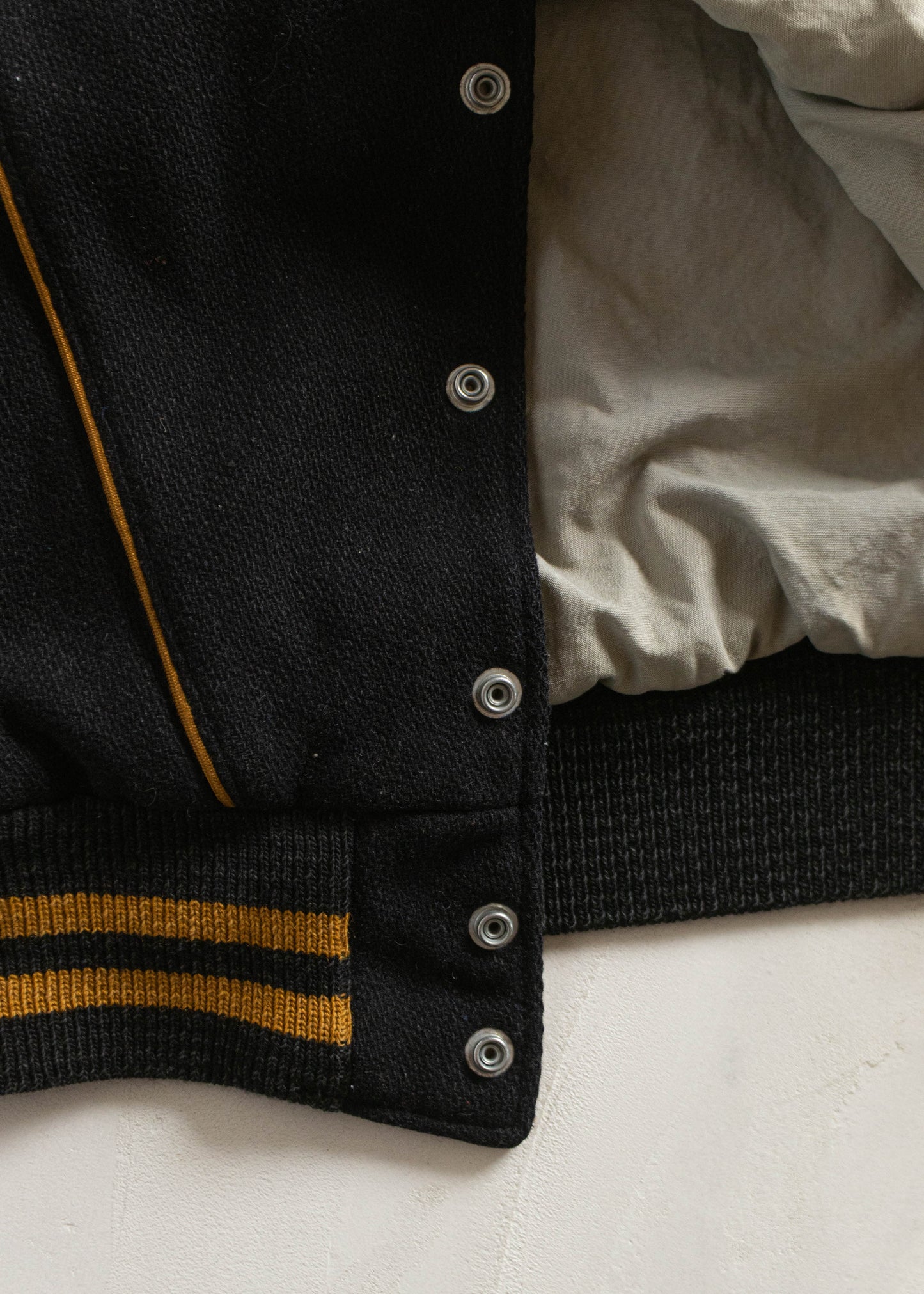 Vintage 1960s Varsity Letterman Wool Jacket Size S/M