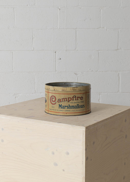 Vintage 1920s Campfire Marshmallows Canister