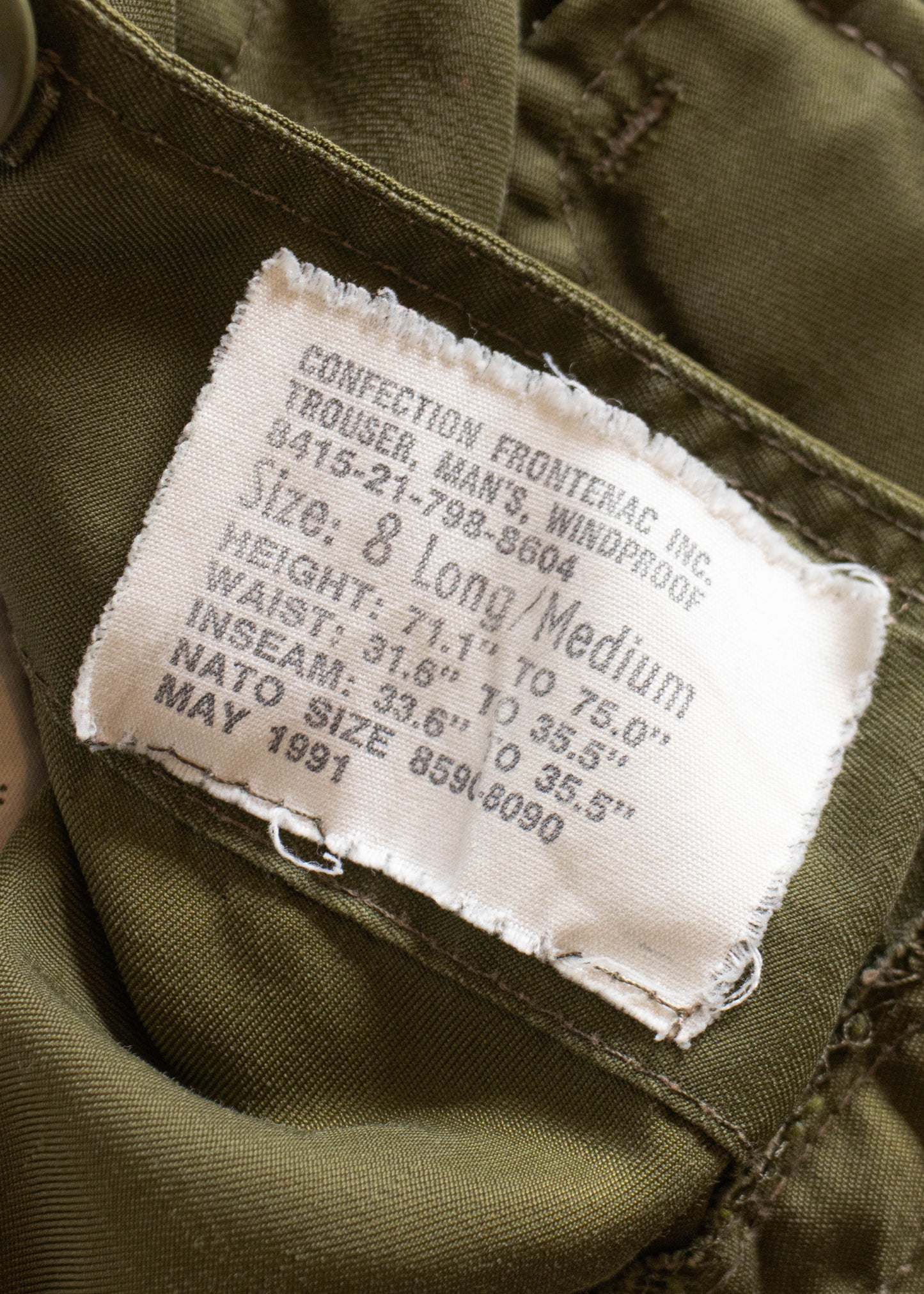 1990s Military Wind Cargo Pants Size M/L