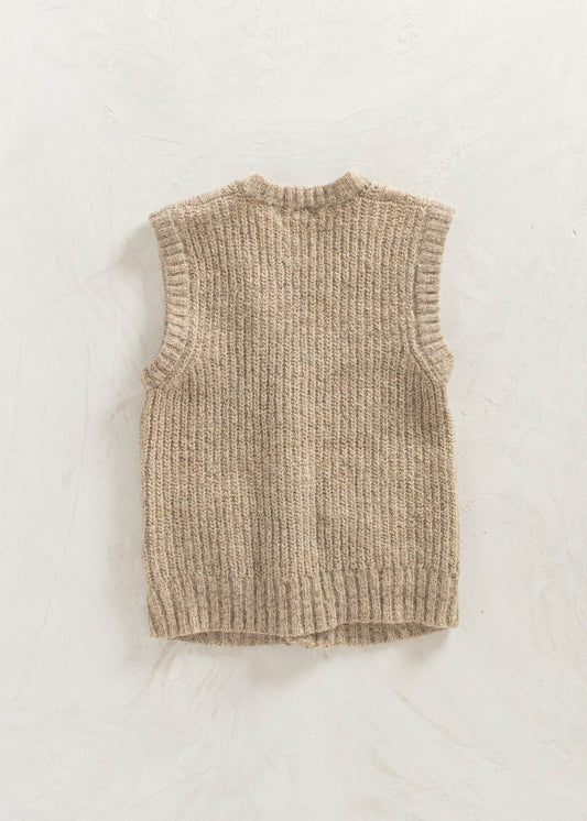 Vintage 1970s Mohair Sweater Vest Size XS/S