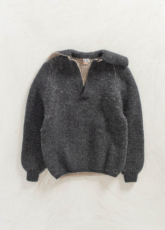 Vintage 1960s Simpson's Wool Pullover Sweater Size 2XS/XS