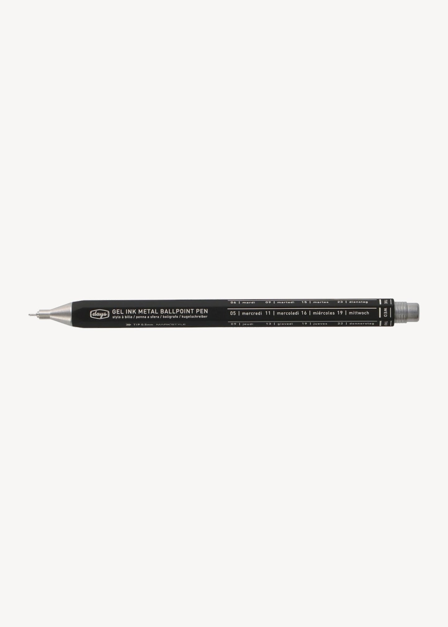 Mark'style Gel Metal Ballpoint Pen