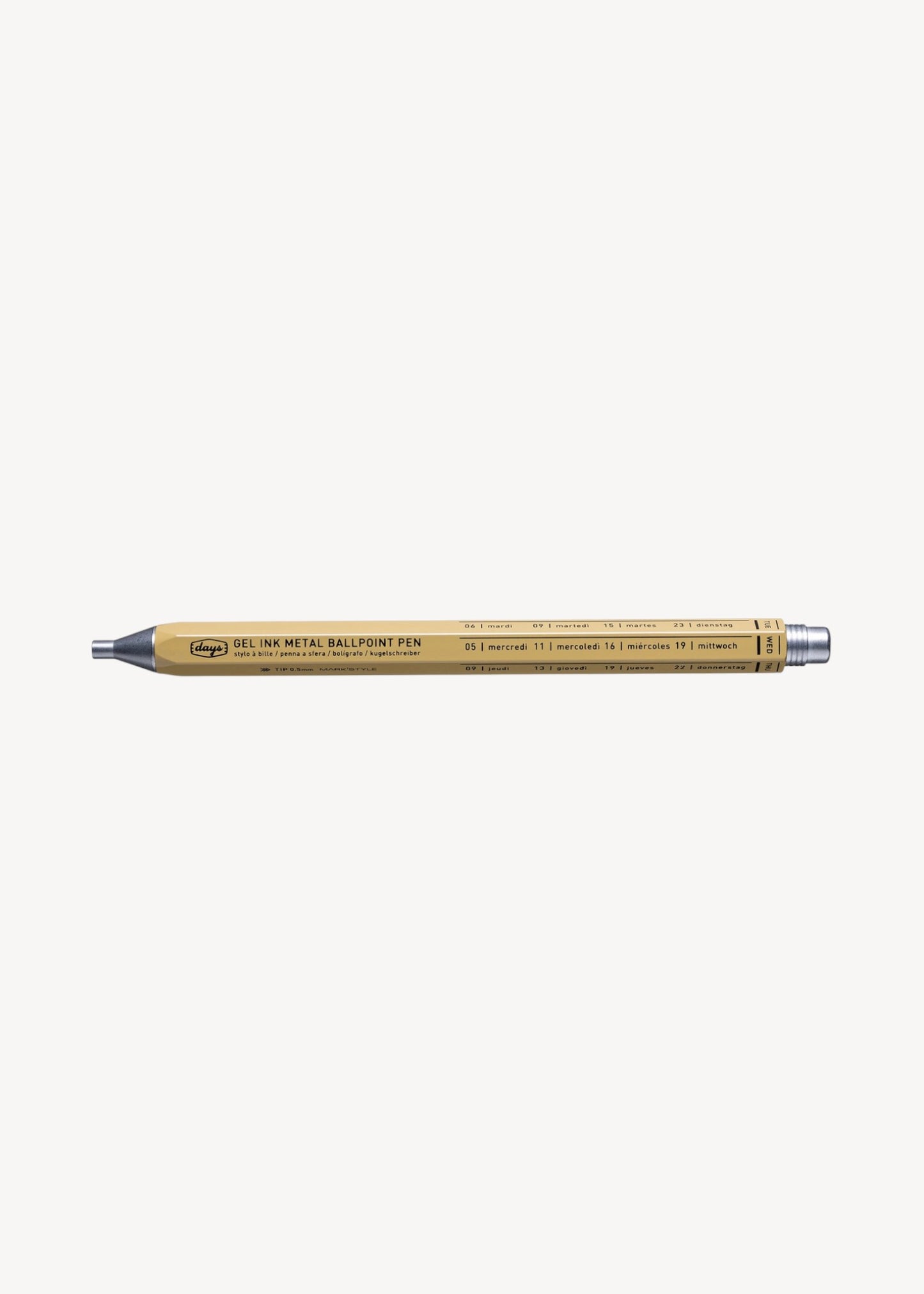 Mark'style Gel Metal Ballpoint Pen