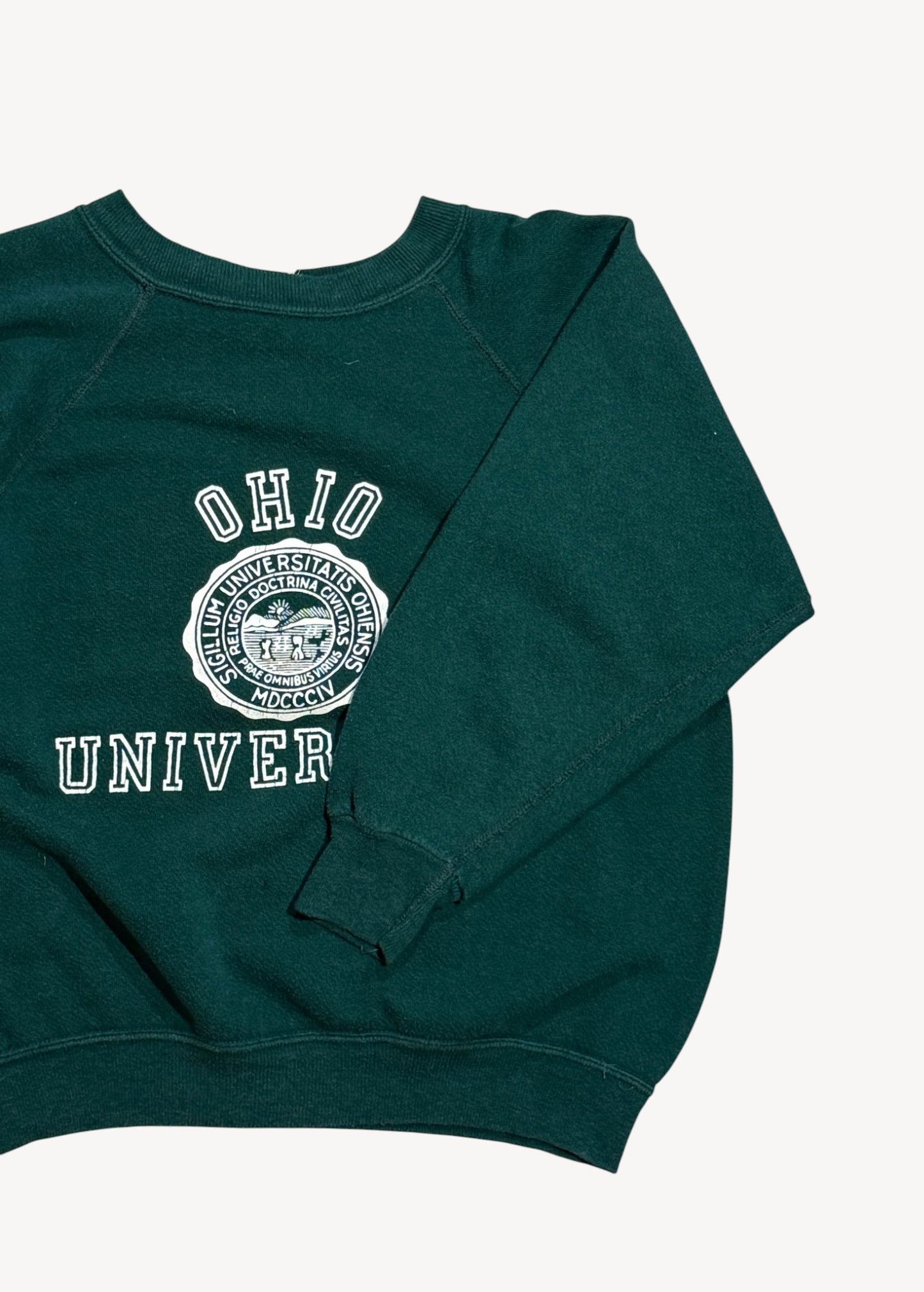 Vintage 1980s "Ohio University" Crewneck Sweatshirt Size M/L