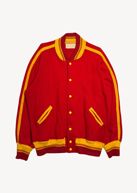 Vintage 1950s USMC Athletic Warm Up Jacket Size L/XL