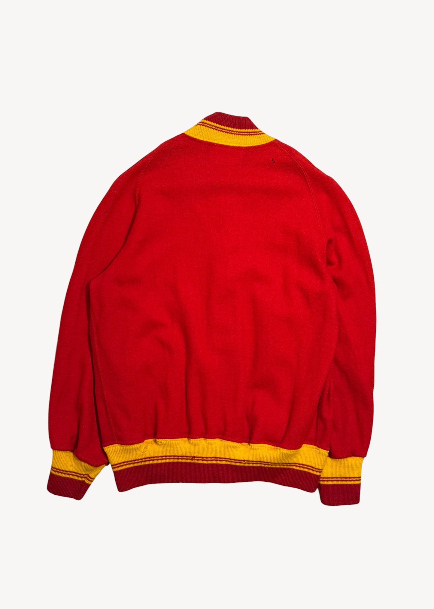 Vintage 1950s USMC Athletic Warm Up Jacket Size L/XL