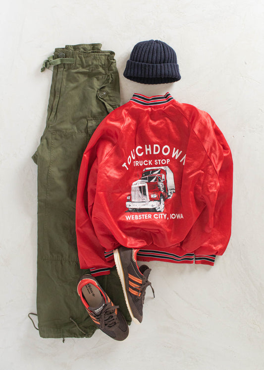 Vintage 1980s Military Wind Cargo Pants Size S/M