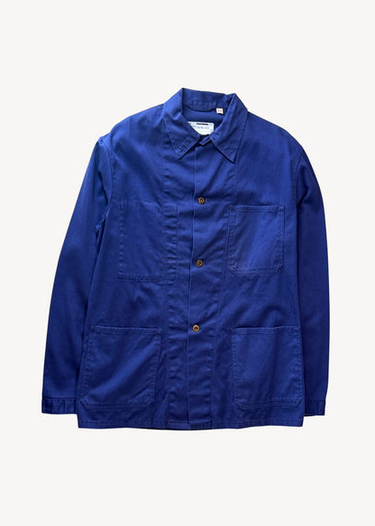 Vintage 1980s Bleu de Travail European Workwear Chore Jacket Size M/L