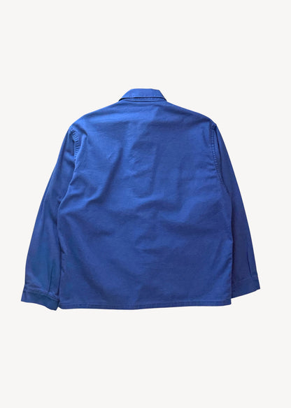 Vintage 1980s Bleu de Travail European Workwear Chore Jacket Size L/XL