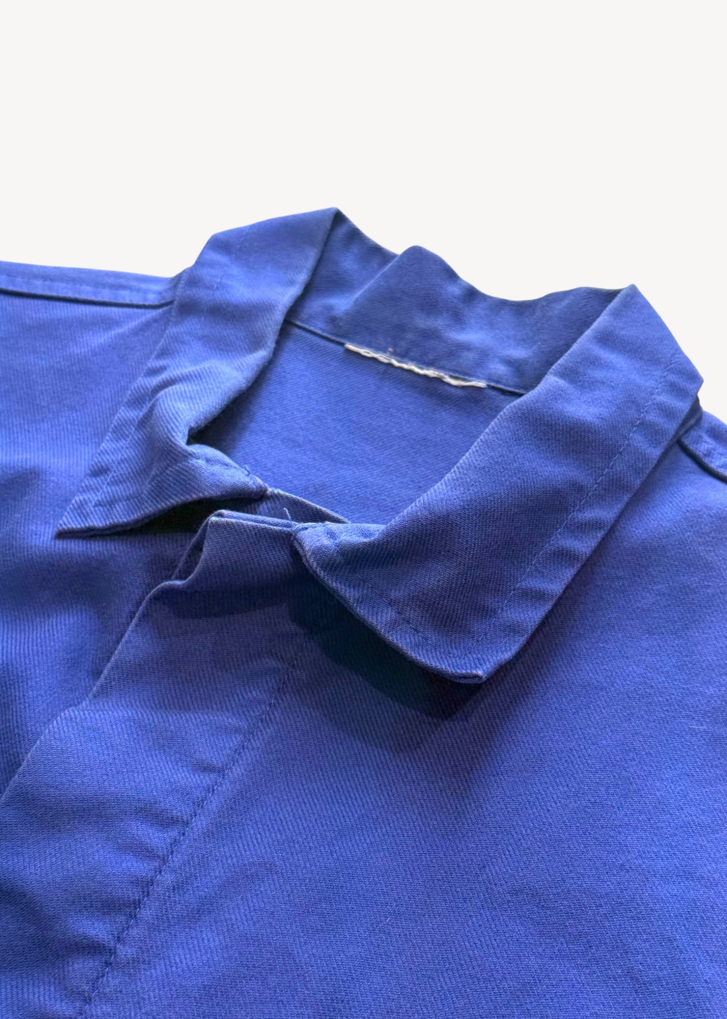 Vintage 1980s Bleu de Travail European Workwear Chore Jacket Size M/L