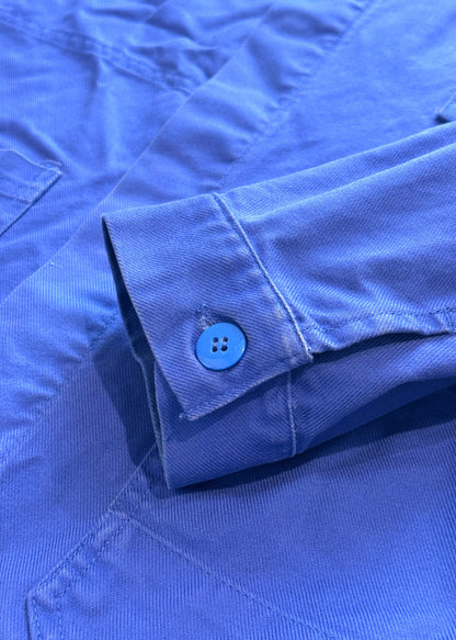 Vintage 1980s Bleu de Travail European Workwear Chore Jacket Size M/L