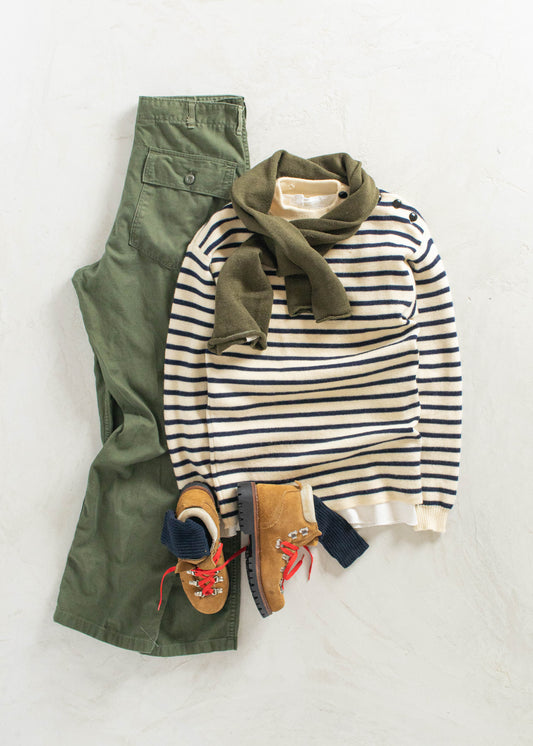 Vintage 1970s/1980s Tricomer Pullover Wool Sweater Size XS/S