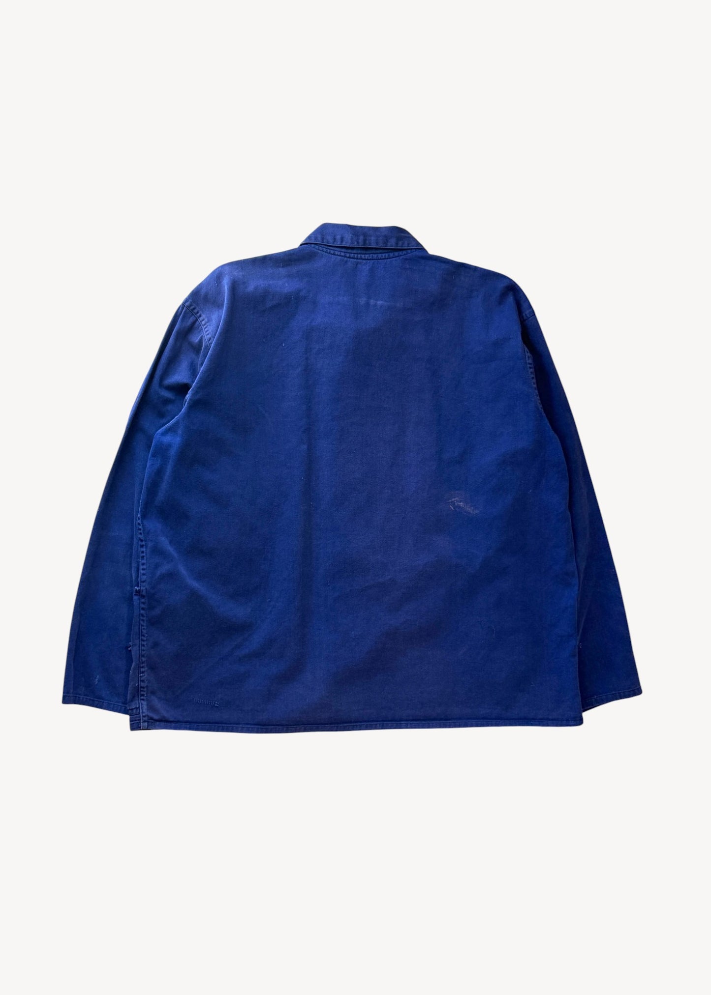 Vintage 1980s Bleu de Travail European Workwear Chore Jacket Size XL/2XL
