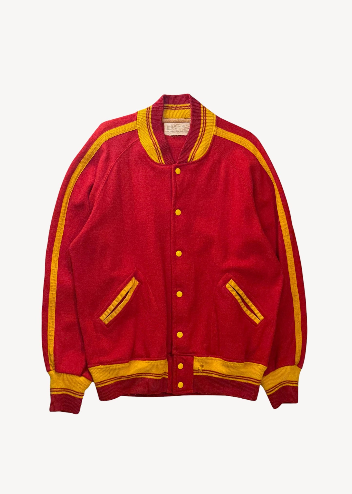 Vintage 1950s USMC Athletic Warm Up Jacket Size L/XL