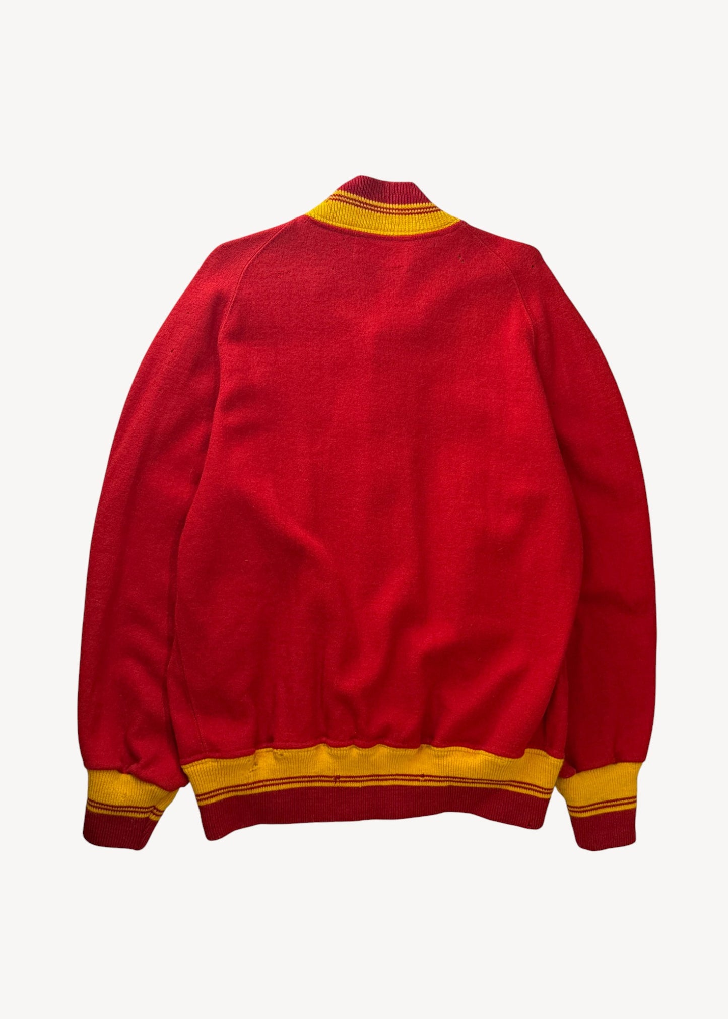 Vintage 1950s USMC Athletic Warm Up Jacket Size L/XL