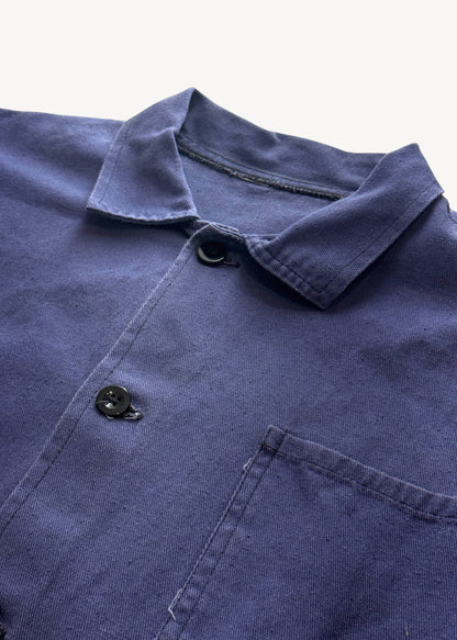 Vintage 1980s Bleu de Trvail European Workwear Chore Jacket Size M/L