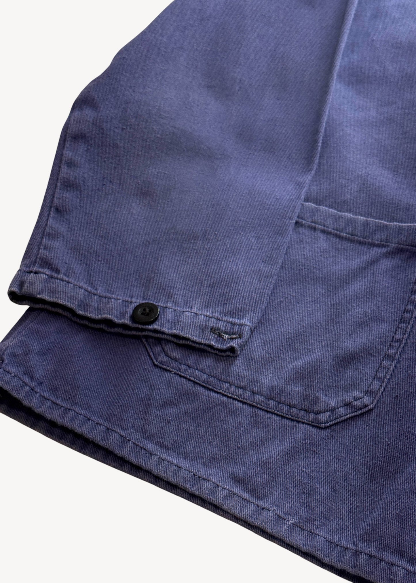 Vintage 1980s Bleu de Trvail European Workwear Chore Jacket Size M/L