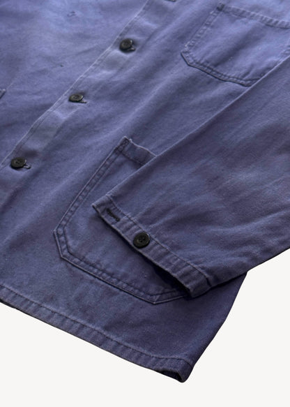 Vintage 1980s Bleu de Trvail European Workwear Chore Jacket Size M/L