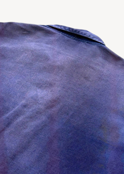 Vintage 1980s Bleu de Trvail European Workwear Chore Jacket Size L/XL