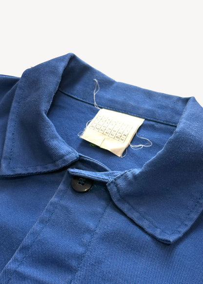 Vintage 1980s Bleu de Travail European Workwear Chore Jacket Size L/XL