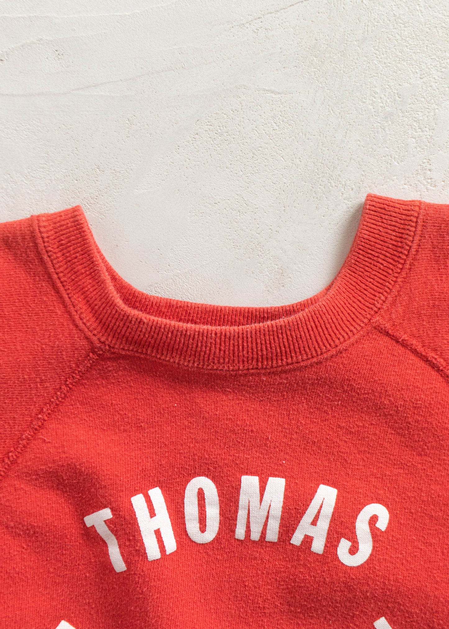 Vintage 1970s Thomas Marshall Short Sleeve Sweatshirt Size 2XS/XS