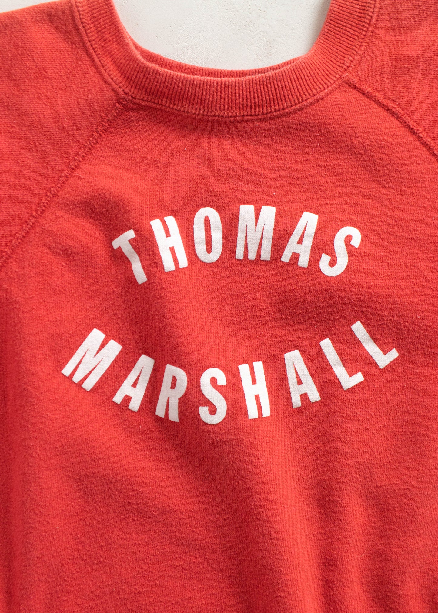 Vintage 1970s Thomas Marshall Short Sleeve Sweatshirt Size 2XS/XS