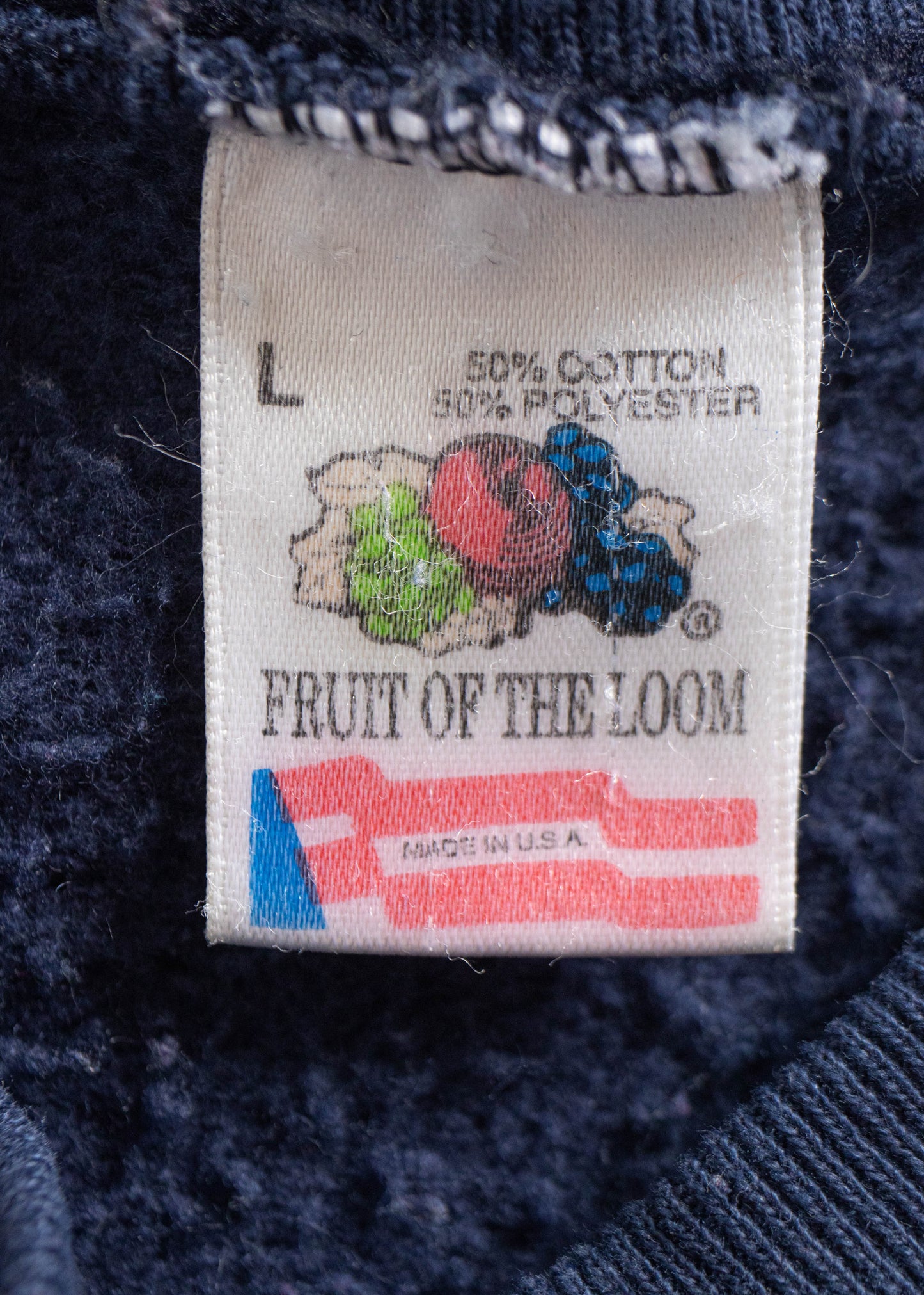 Vintage 1990s Fruit of The Loom US Postage Sweatshirt Size M/L