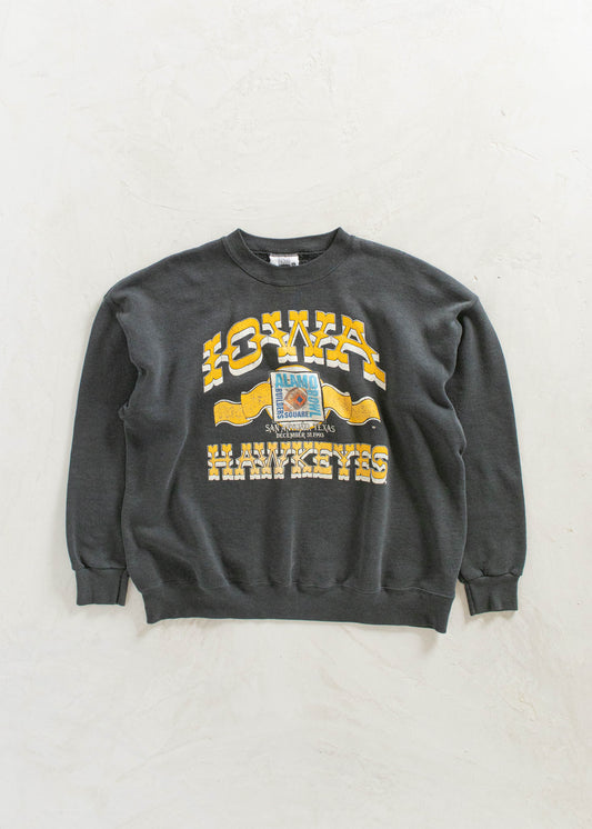 Vintage 1990s Lee Iowa Hawkeyes Sweatshirt Size XL/2XL
