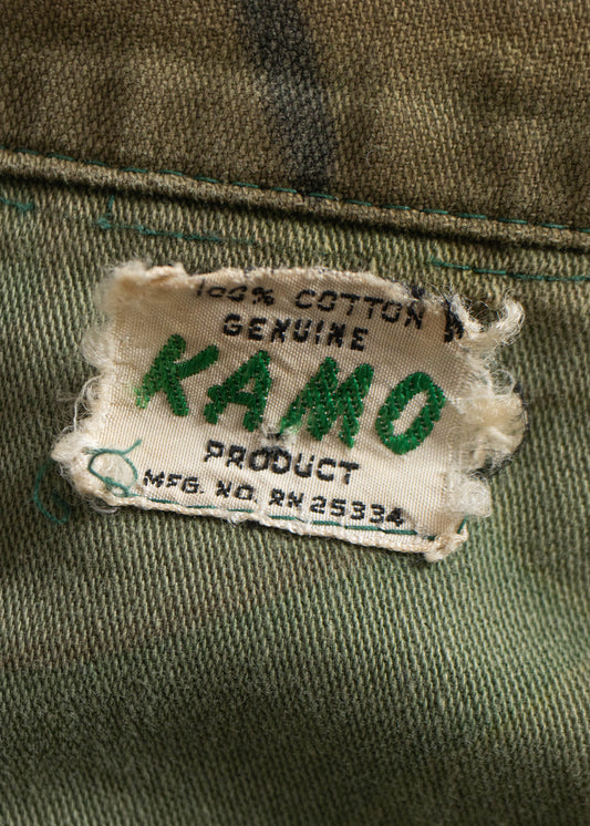 Vintage 1980s Camo Chore Coat Size L/XL