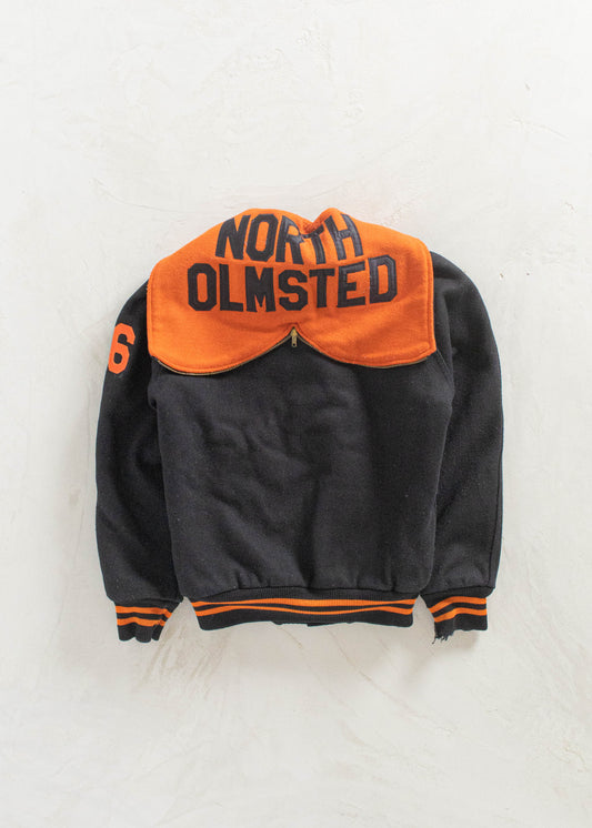 Vintage 1980s Holloway North Olmstead Varsity Jacket Size S/M