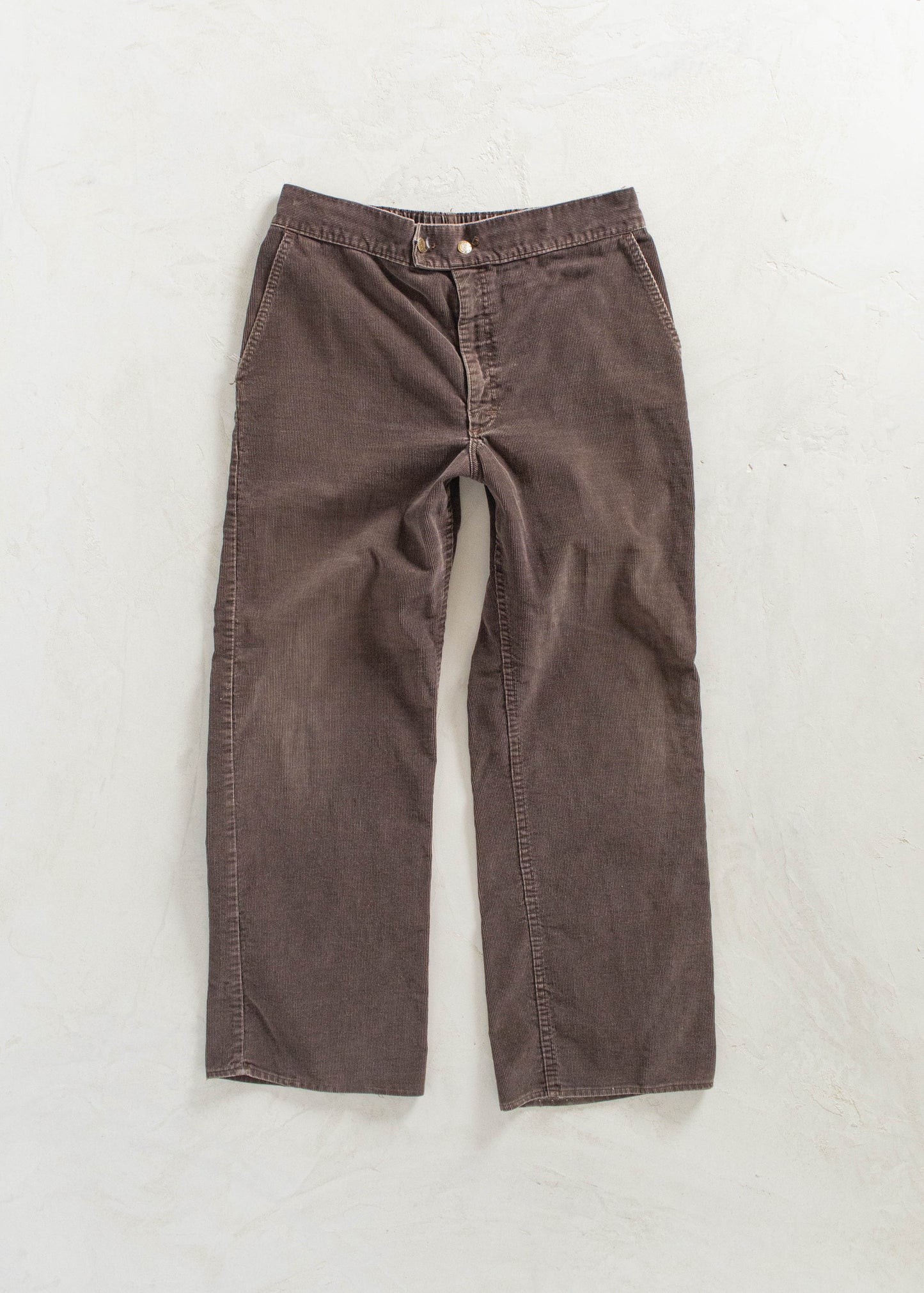 Vintage Lee Corduroy Pants Size Women's 31 Men's 33