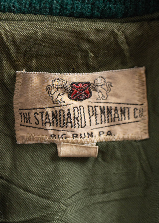 Vintage 1960s The Standard Pennant Co Varsity Jacket Size XL/2XL