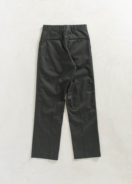 Vintage 1990s Military Cadet Pants Size Women's 26 Men's 30