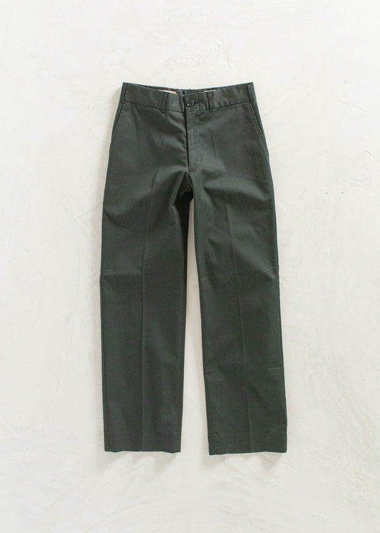 Vintage 1990s Military Cadet Pants Size Women's 25 Men's 28