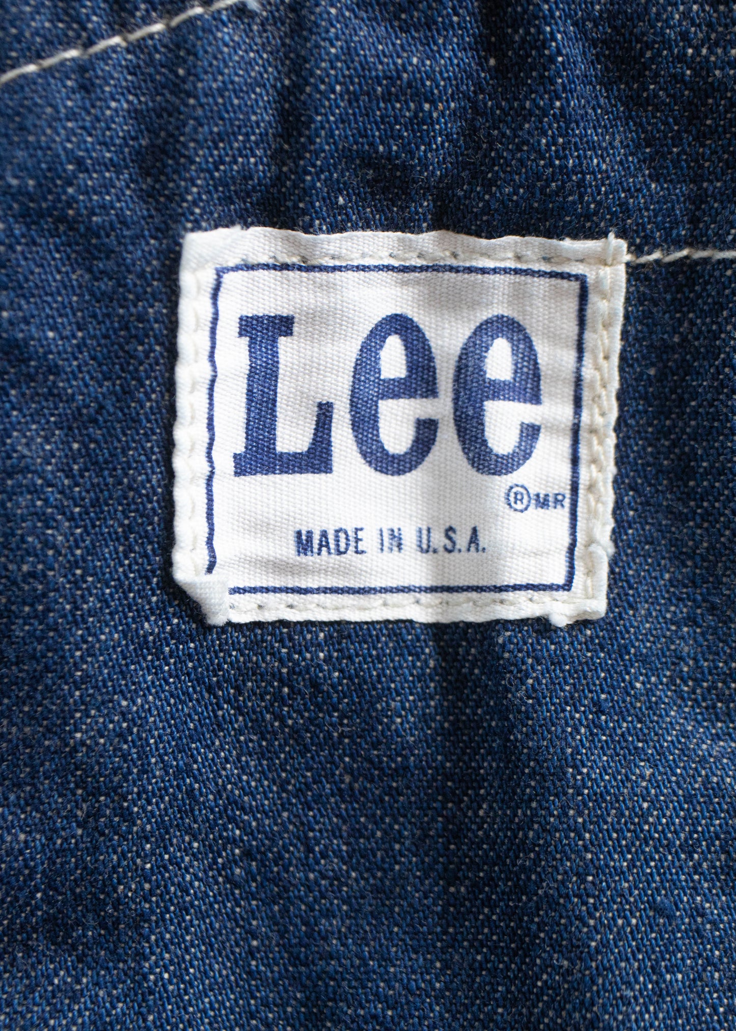 Vintage 1970s Lee Denim Overalls Size XS/S