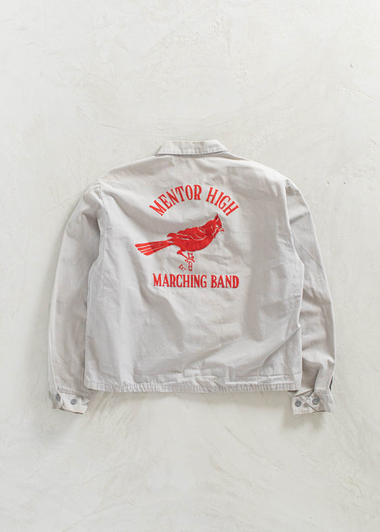 Vintage 1970s Dan River Mentor High Marching Band Sorority Jacket Size S/M