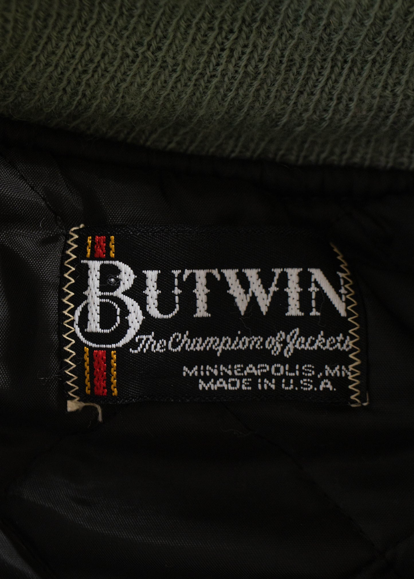 Vintage 1980s Butwin Varsity Jacket Size M/L