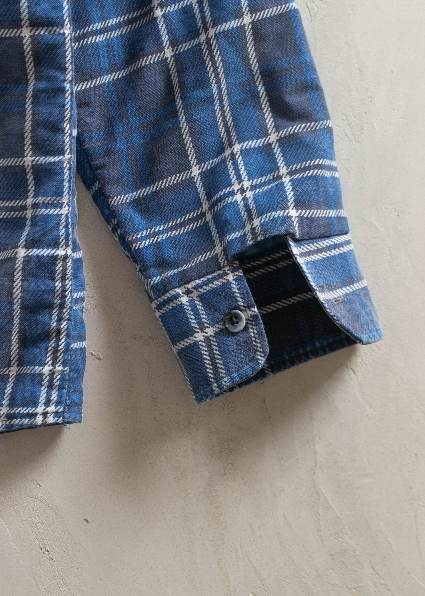 Vintage 1980s Fieldmaster Padded Cotton Flannel Jacket Size M/L