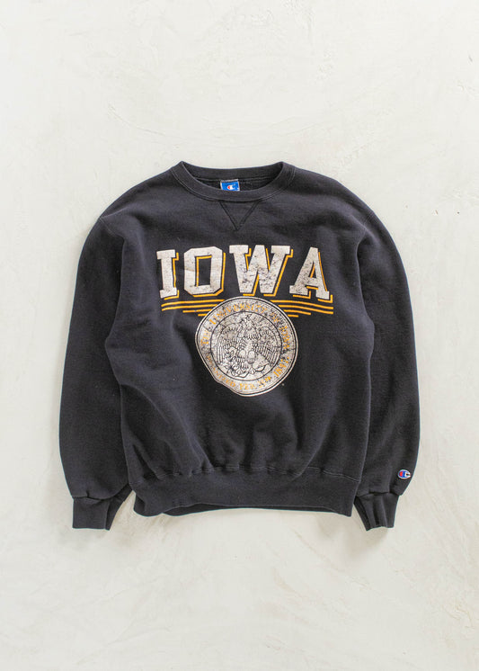 Vintage 1990s Champion Iowa Destination Sweatshirt Size M/L