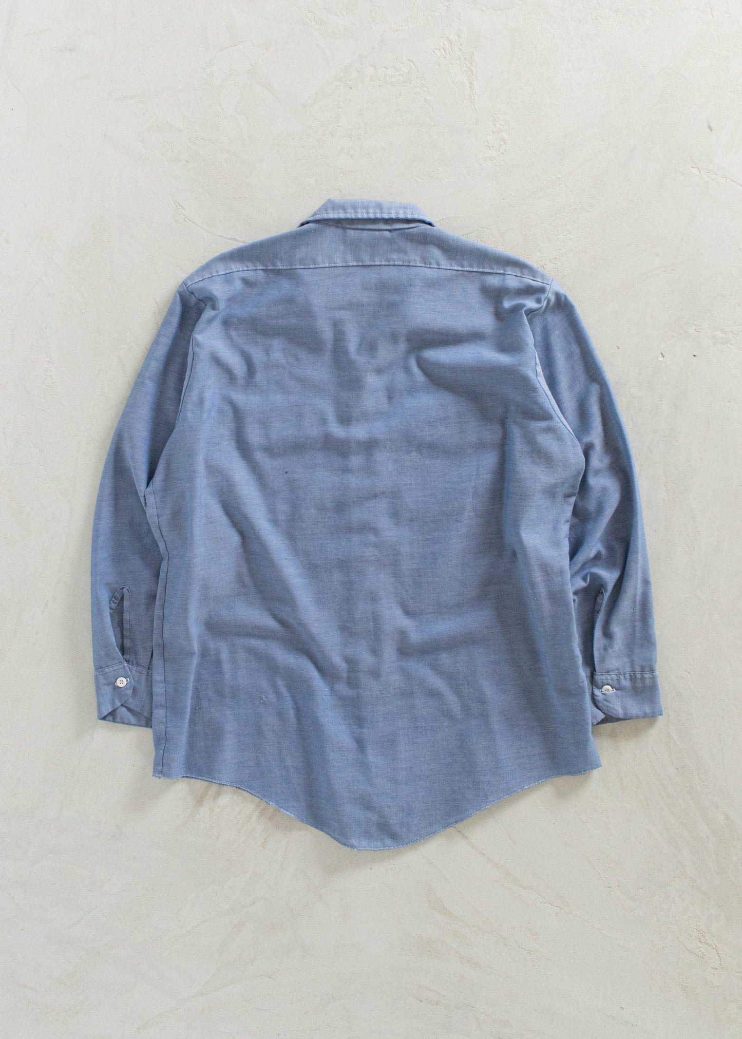 Dickies Chambray Button Up Shirt Size M/L