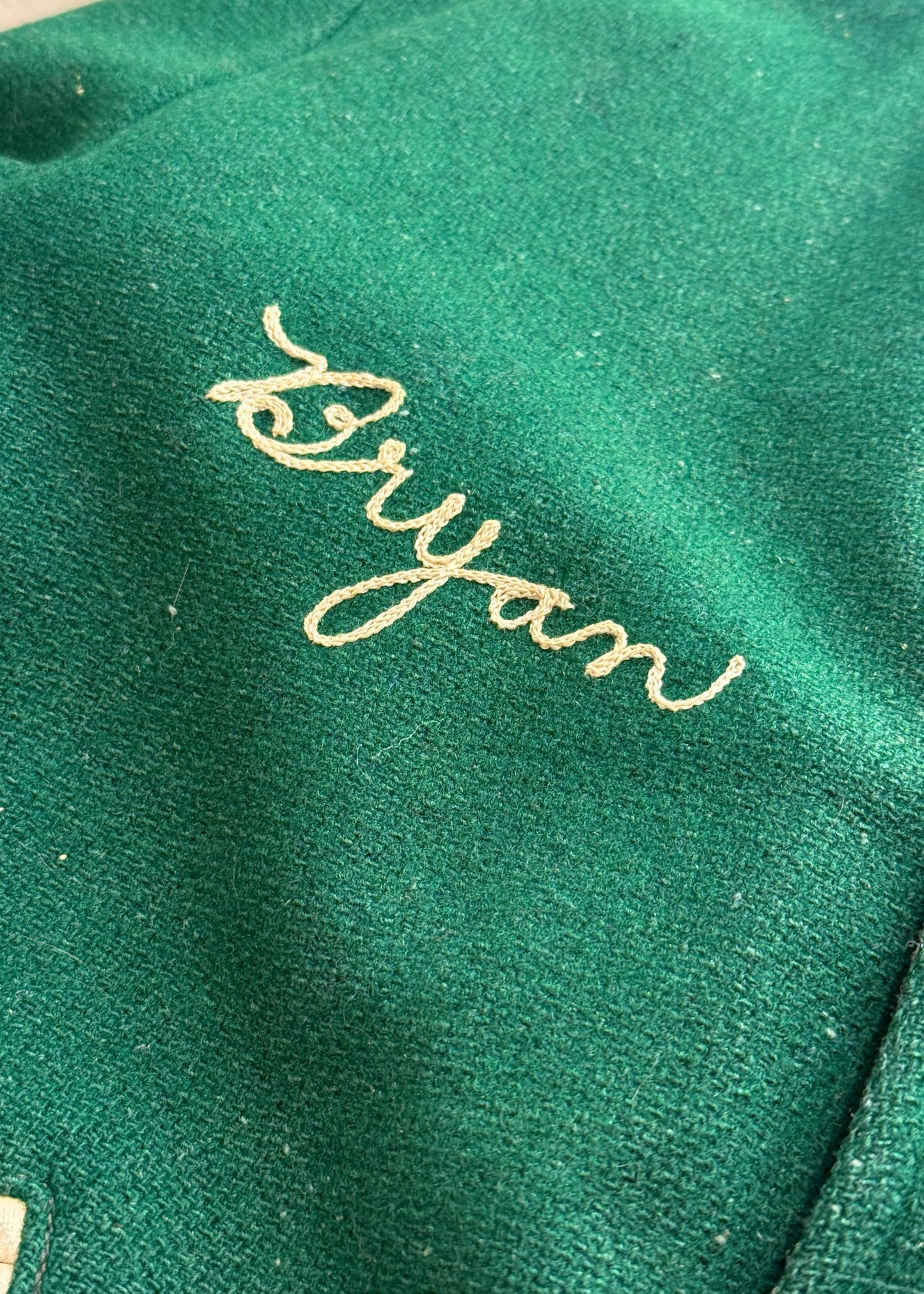 Vintage 1960s "North" Varsity Letterman Jacket Size M/L