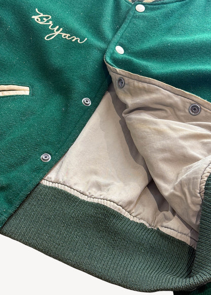 Vintage 1960s "North" Varsity Letterman Jacket Size M/L