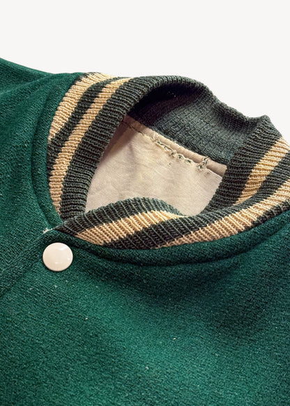 Vintage 1960s "North" Varsity Letterman Jacket Size M/L