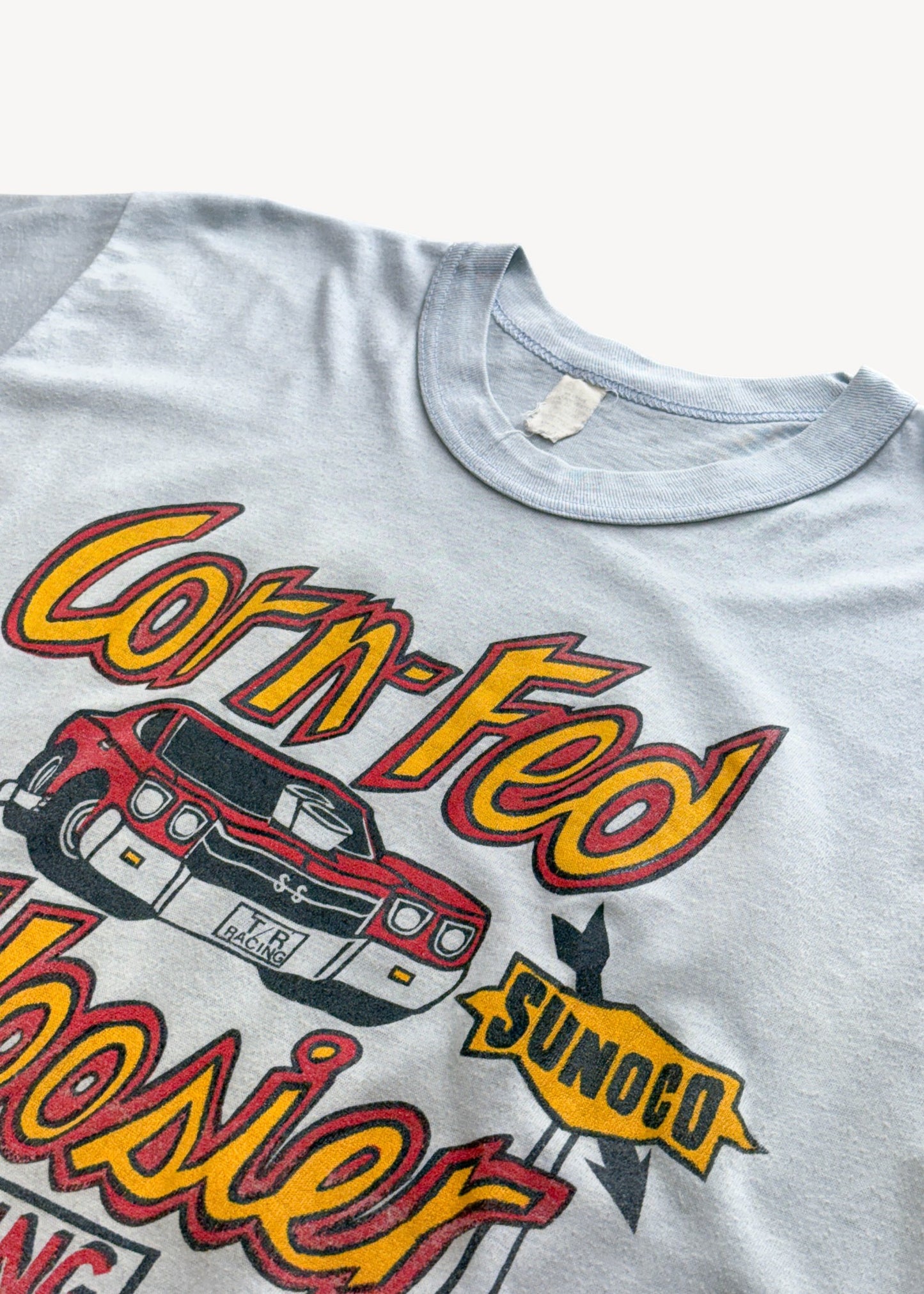 Vintage 1970s "Corn-Fed Hoosier" T-Shirt Size S/M