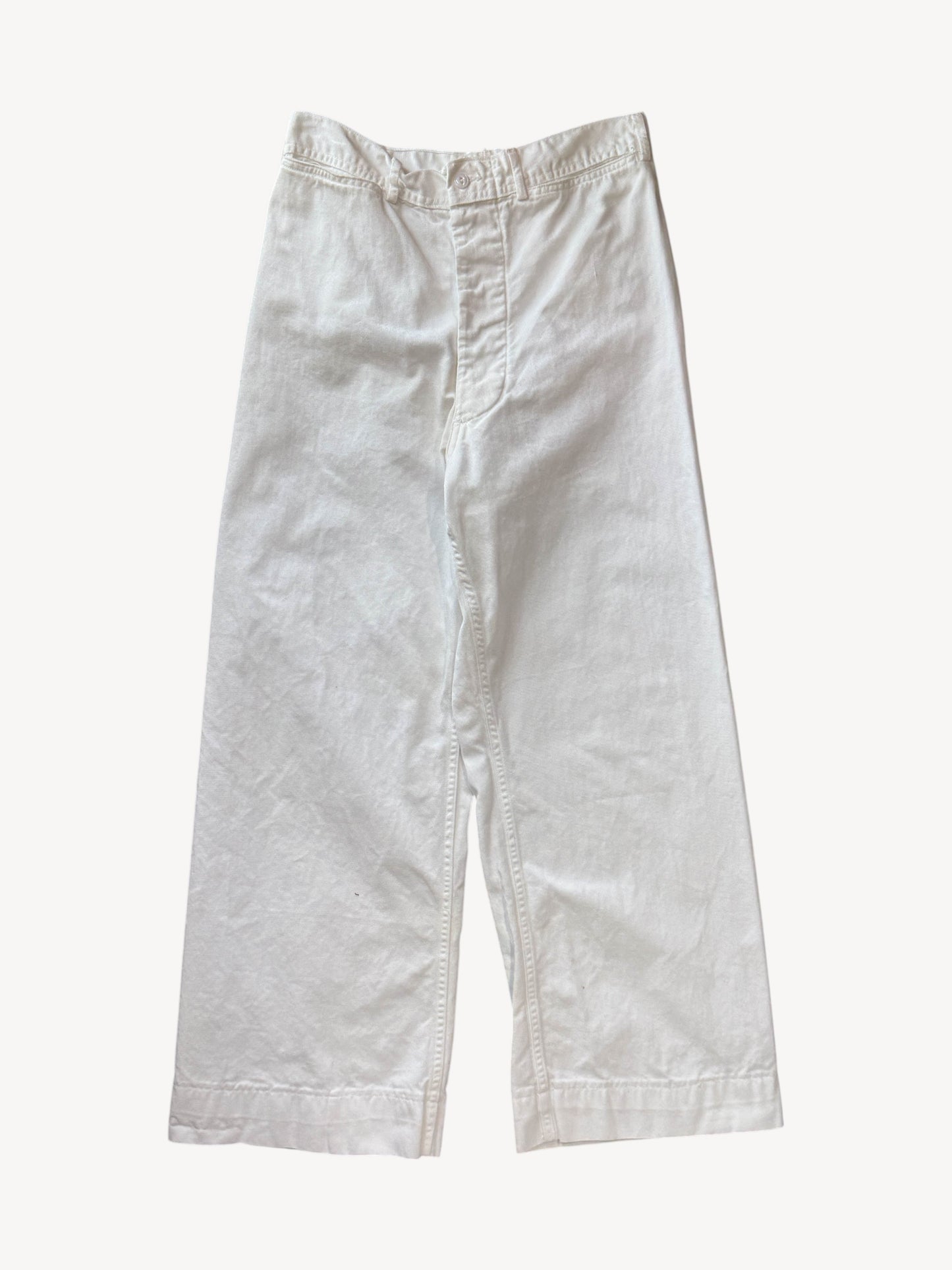 Vintage 1960s US Navy Sailor Pants Size Women's 28 / Men's 31