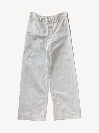 Vintage 1960s US Navy Sailor Pants Size Women's 28 / Men's 31