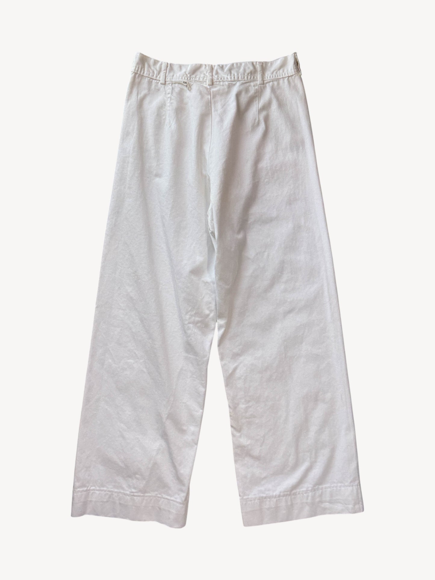 Vintage 1960s US Navy Sailor Pants Size Women's 28 / Men's 31