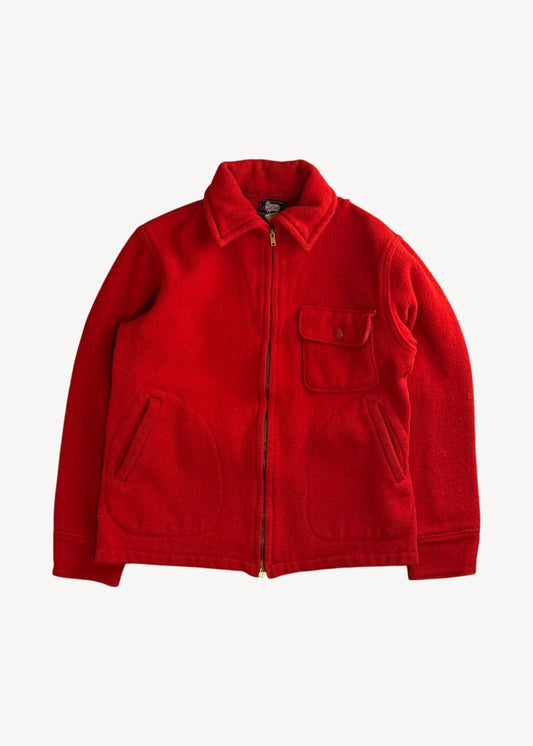 Vintage 1950s Woolrich Wool Flannel Jacket Size S/M