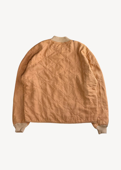 Vintage 1950s The Original Lo-Temp Quilted Nylon Liner Jacket Size M/L